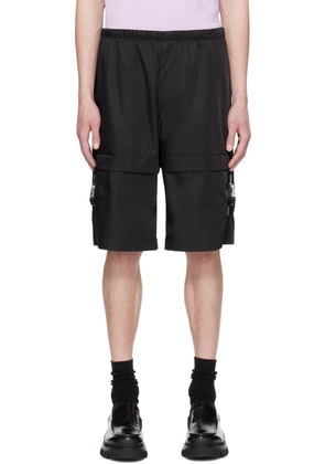 Givenchy Black Buckle Shorts