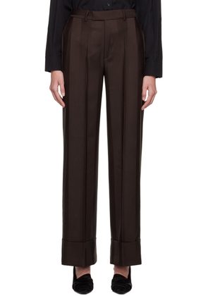 BITE Brown Striped Trousers