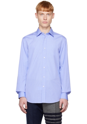 Ralph Lauren Purple Label Blue End-on-End Shirt