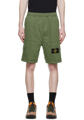 Stone Island Khaki L0102 Shorts