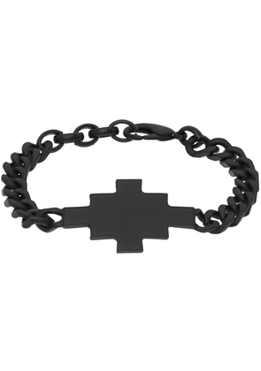 Marcelo Burlon County of Milan Black Cross Bracelet