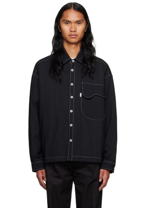 Bonsai Black Buttoned Shirt