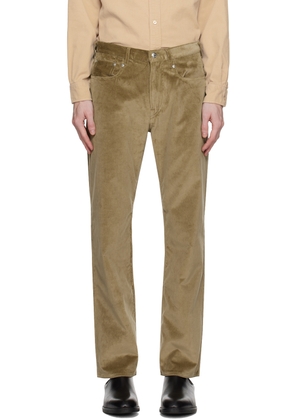 Paul Smith Brown Five-Pocket Trousers