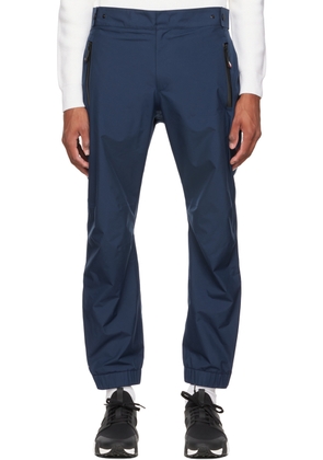 Moncler Grenoble Navy Water-Repellent Trousers