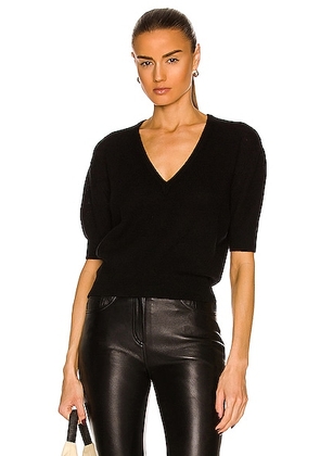 KHAITE Sierra Sweater in Black - Black. Size XL (also in ).