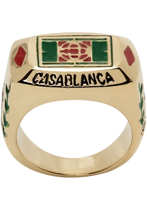 Casablanca Gold Tennis Club Ring