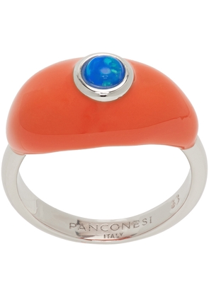 Panconesi SSENSE Exclusive Silver Lava Ring