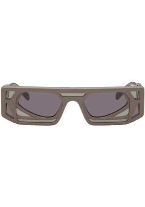 Kuboraum Taupe T9 Sunglasses