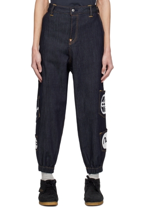 Evisu Indigo Multi-Pocket Jeans