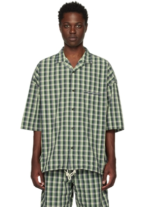 nanamica Green Check Shirt