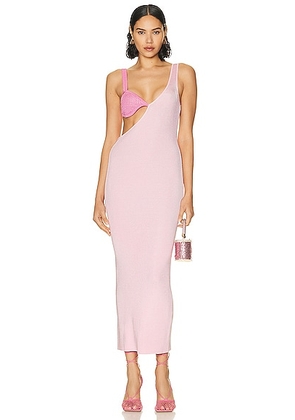 Auteur Paris Dress in Light Pink & Candy Pink - Pink. Size S (also in ).