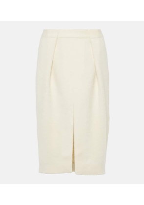 Victoria Beckham Alpaca wool-blend pencil skirt