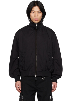 C2H4 Black Zip Jacket