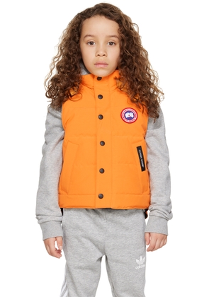 Canada Goose Kids Kids Orange Vanier Down Vest