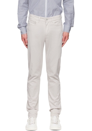 Dunhill Gray Cotton Trousers