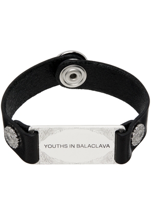 Youths in Balaclava Black Festival Leather Bracelet