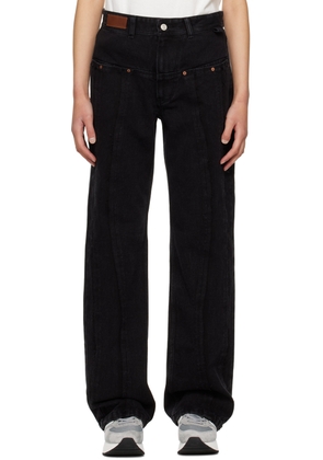 Andersson Bell Black Timothy Wide Jeans