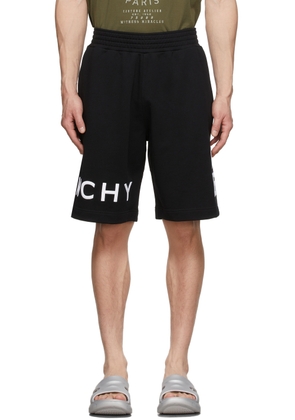 Givenchy Black 4G Bermuda Sweat Shorts