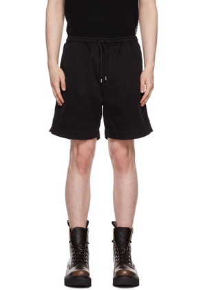 Schnayderman's Black Cotton Shorts