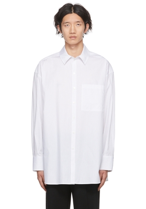GAUCHERE White Stripe Shirt