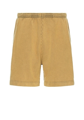 Acne Studios Shorts in Sage Green - Mustard. Size M (also in L).
