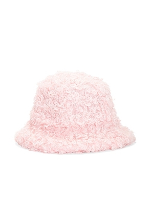 Clyde Sierra Hat in Pink Curl - Pink. Size all.