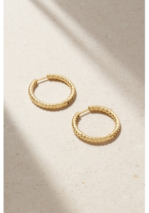 Anita Ko - Zoe 18-karat Gold Hoop Earrings - One size