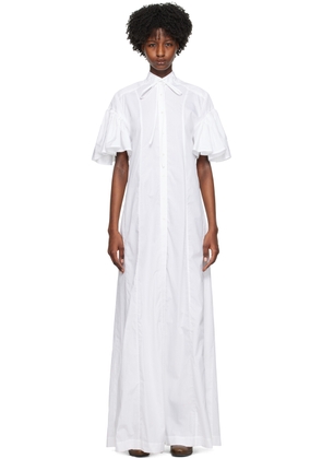 S.S.Daley White Buttoned Maxi Dress