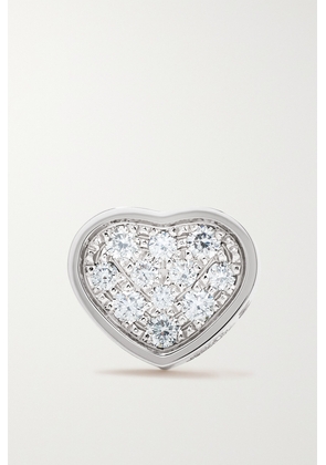 Chopard - My Happy Hearts 18-karat White Gold Diamond Single Earring - One size