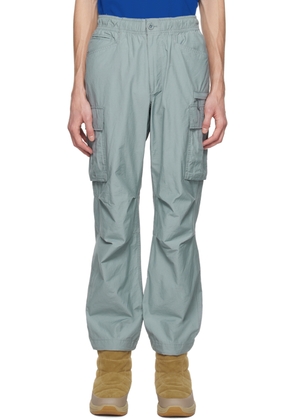 thisisneverthat Gray Embroidered Cargo Pants