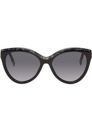 Missoni Gray & Black Round Sunglasses