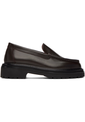 Legres Brown Leather Loafers