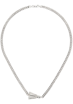 Secret of Manna Silver Badminton Necklace