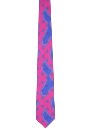Liberal Youth Ministry Pink & Purple Football Tie