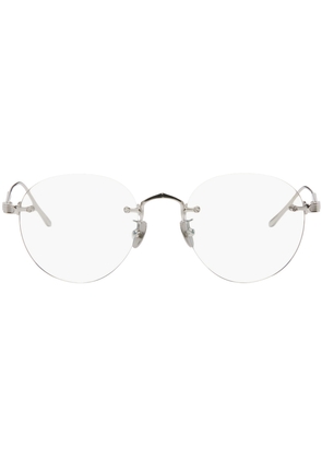 Cartier Silver Oval Sunglasses