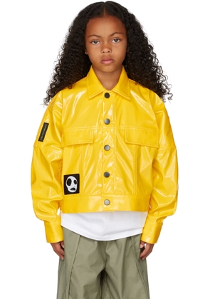 STRATEAS CARLUCCI SSENSE Exclusive Kids Yellow Mini Macro Jacket