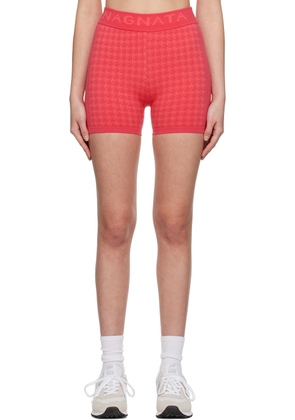 Nagnata Pink Checked Out Shorts