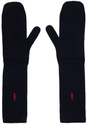 Doublet Navy 'Socks Or Gloves?' Gloves