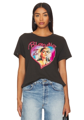 Chaser Blondie Heart Of Gold Tee in Black. Size XS.