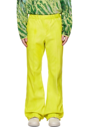 TAAKK Yellow Flared Trousers