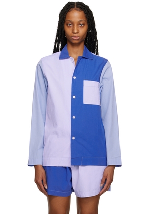 Tekla SSENSE Exclusive Blue Pyjama Shirt