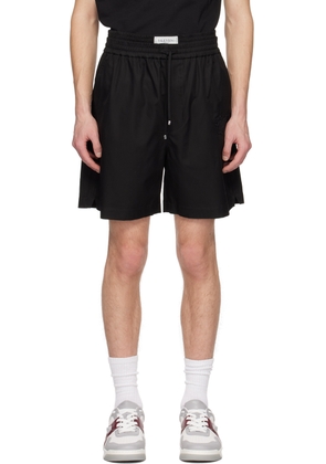 Valentino Black Patch Shorts