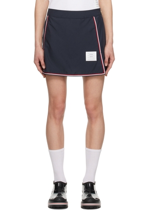 Thom Browne Navy Golf Miniskirt