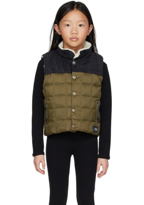 TAION Kids Green Mountain Reversible Down Vest