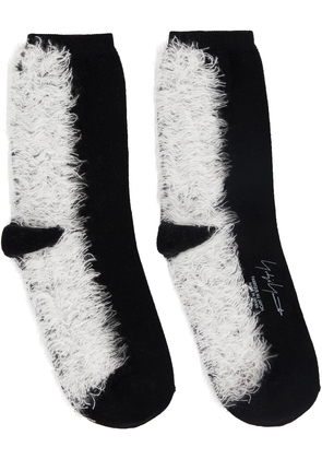 Yohji Yamamoto Black Fur Socks