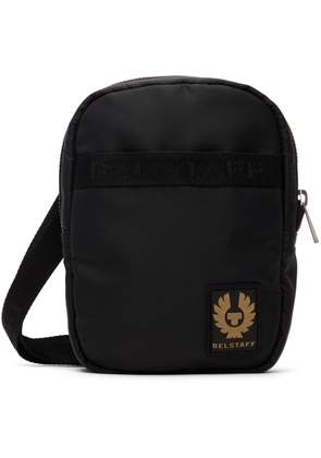 Belstaff Black Nylon Street Messenger Bag