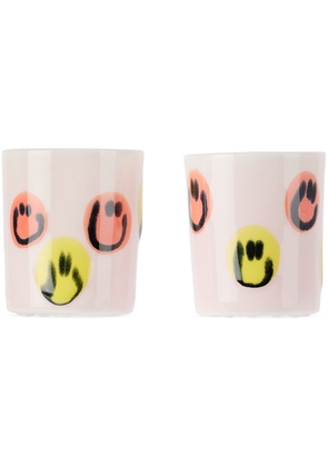 Carne Bollente Pink Frizbee Ceramics Edition Bulle Cup Set