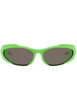 Balenciaga Green Reverse Xpander Sunglasses