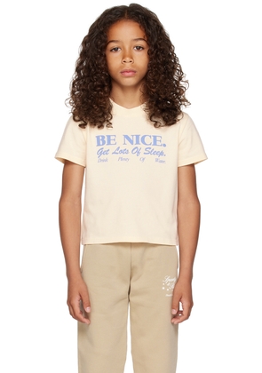 Sporty & Rich Kids Off-White 'Be Nice' T-Shirt