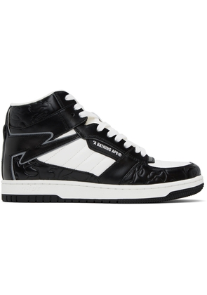 BAPE White & Black Sta 88 Mid #1 Sneakers